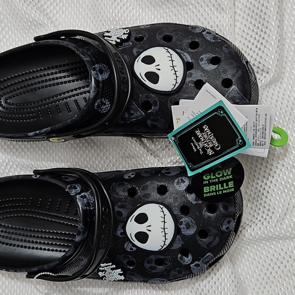 CROCS DISNEY THE NIGHTMARE B4 CHRISTMAS  SHOE SIZE 13 UNISEX … - Picture 8 of 8